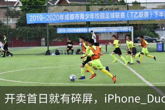 开卖首日就有碎屏，iPhone Duo折痕处裂了